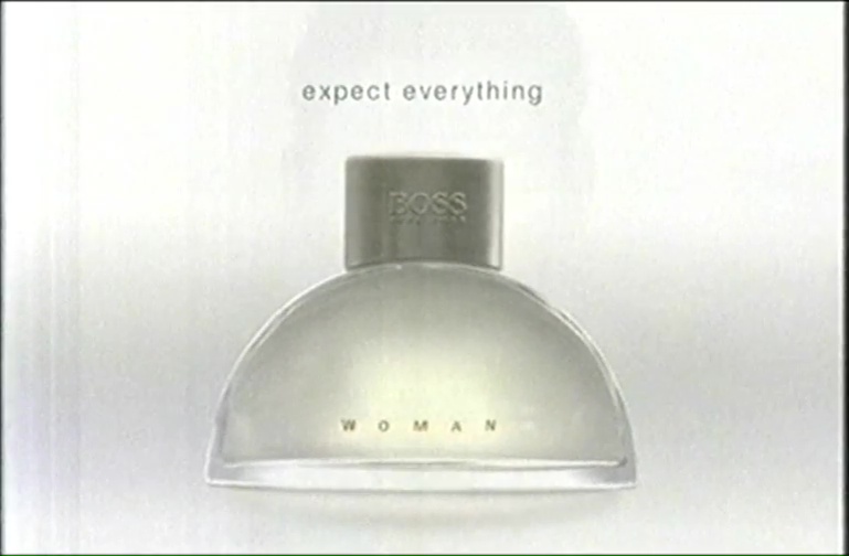 Perfume Ad Boss Woman de 2001 Boss Publicité papier Parfum 